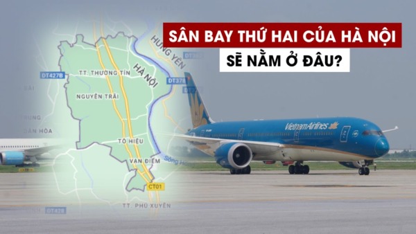 Hé lộ vị trí xây sân bay thứ 2 ở phía Nam Hà Nội